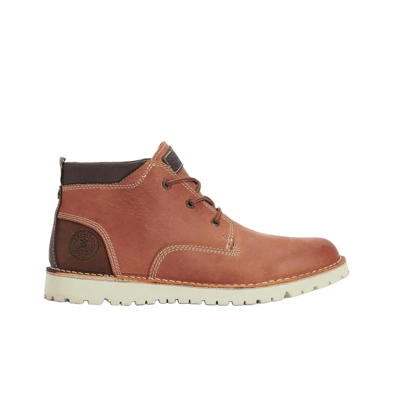 BARBOUR Bedrock Ankle Boots Men's Umber-1