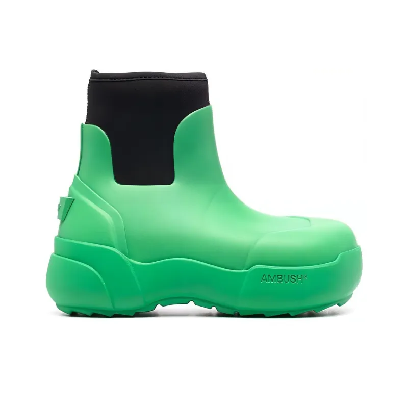 AMBUSH Ankle Boots Women's Green-1