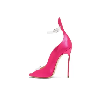 Casadei Cappa Blade Slim Heel High Heels 11.5cm Women's Red