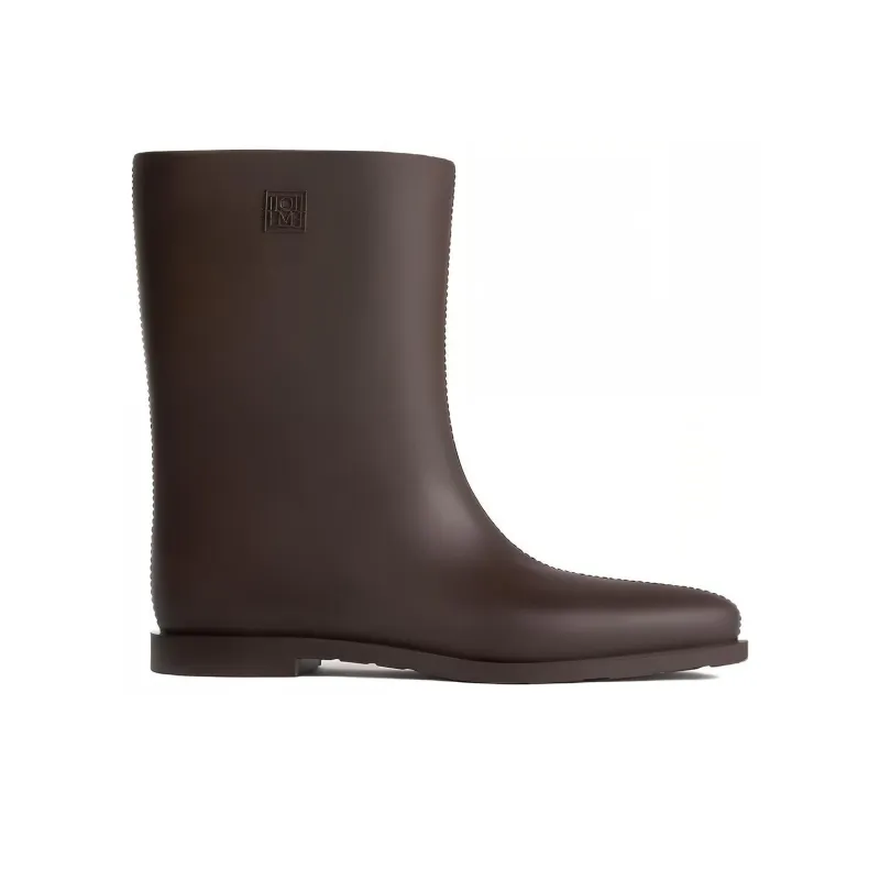 Toteme The Rain Almond-toe Boots-1