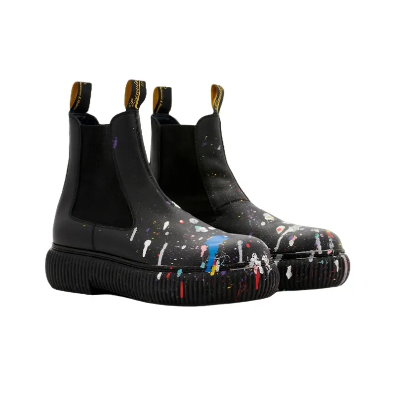 Lanvin Arpege Ankle Boots Gallery Dept. Black Multi Women's-3