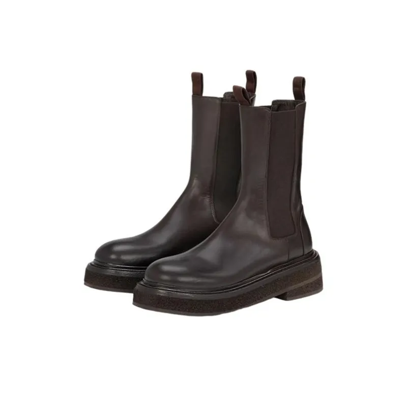 Marsèll Chunky Leather Chelsea Boots-2