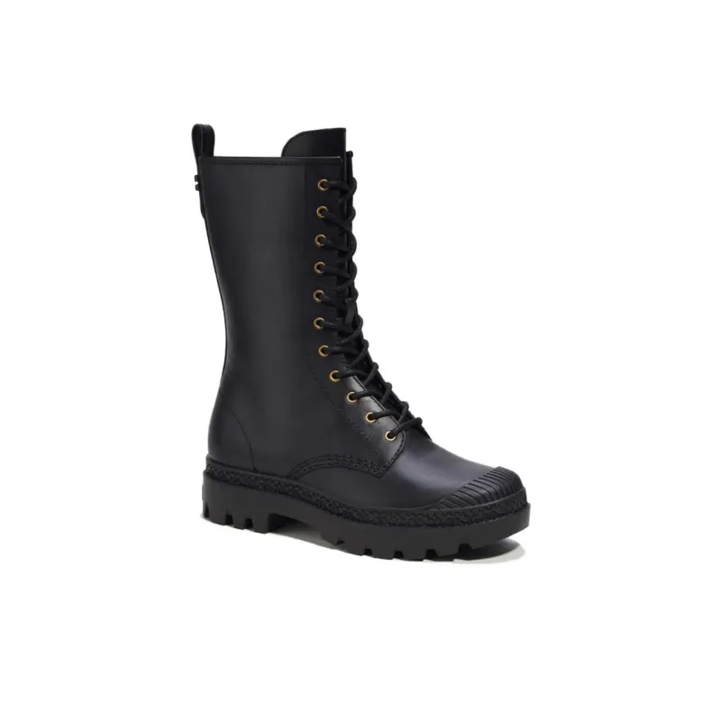 COACH Crew Martin Boot Women's Black-3