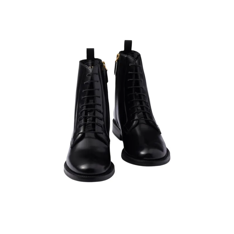 PRADA Ankle Boots Women's Black-3