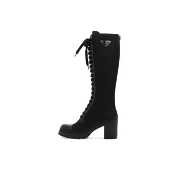 PRADA Knee-high Boots Women's Black