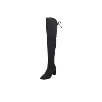 Stuart Weitzman/SW Over the knee Boots Women's Black