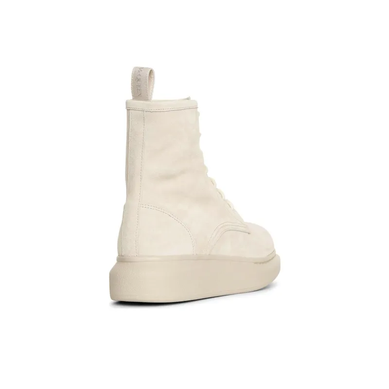 Alexander McQueen Hybrid Chelsea Boot Beige Suede Women's-3