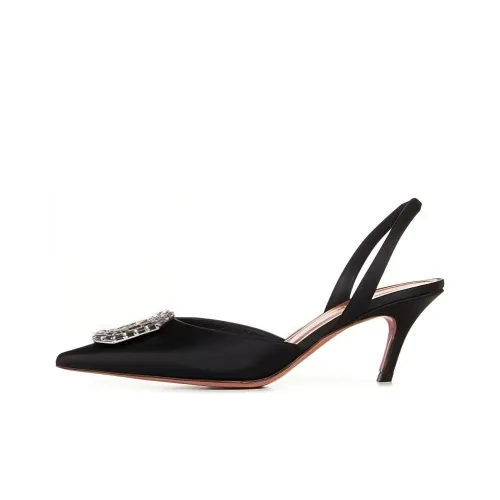 AMINA MUADDI Embellished Pointed Toe Pumps