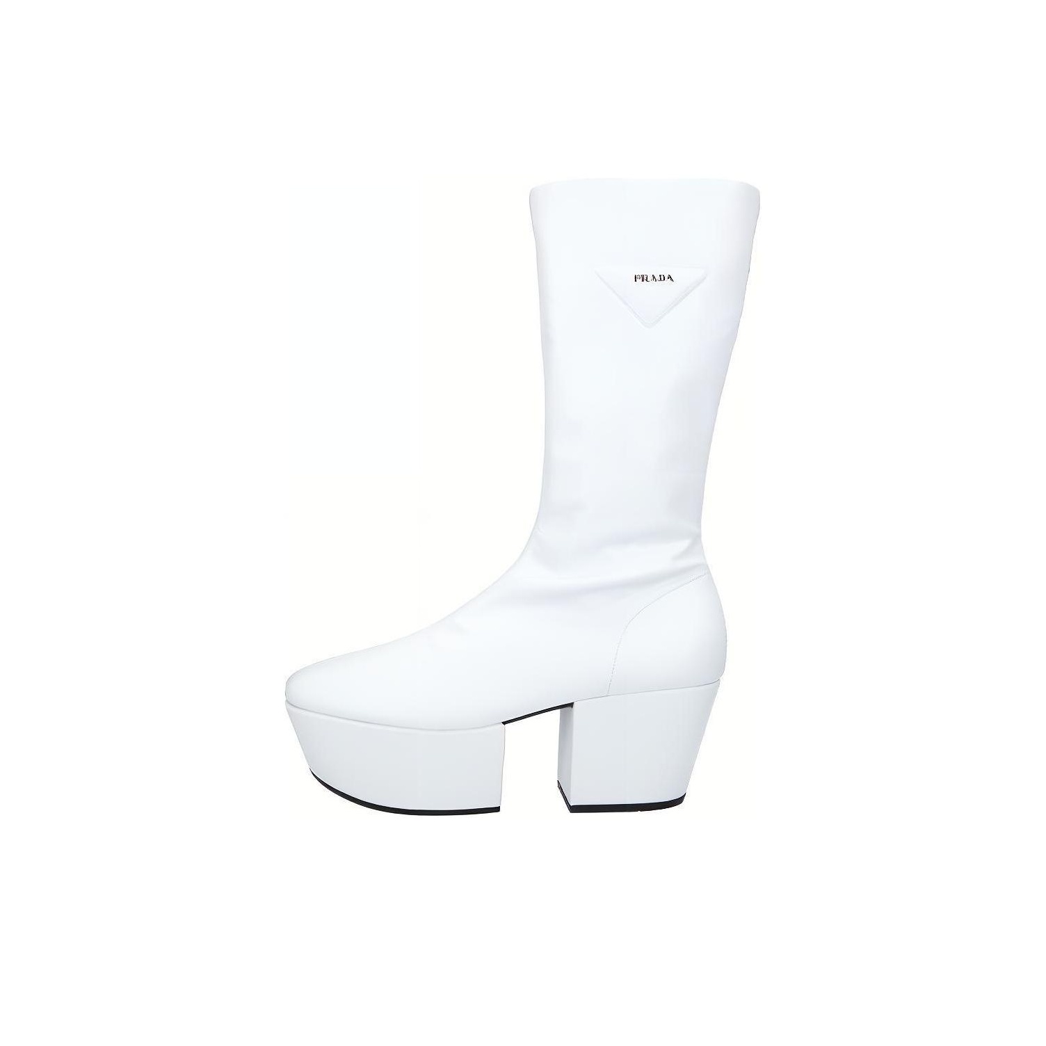 Prada White Boots on Sale & Authentic - POIZON