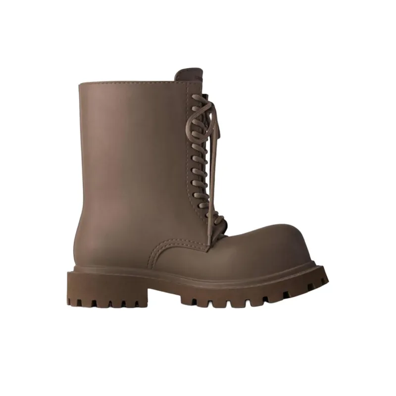 Balenciaga Steroid Ankle Boots Men's Brown-1