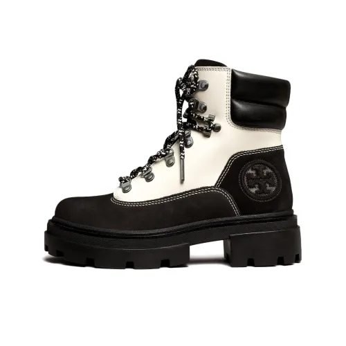 TORY BURCH Fashion Ankle Boots Women's Black White