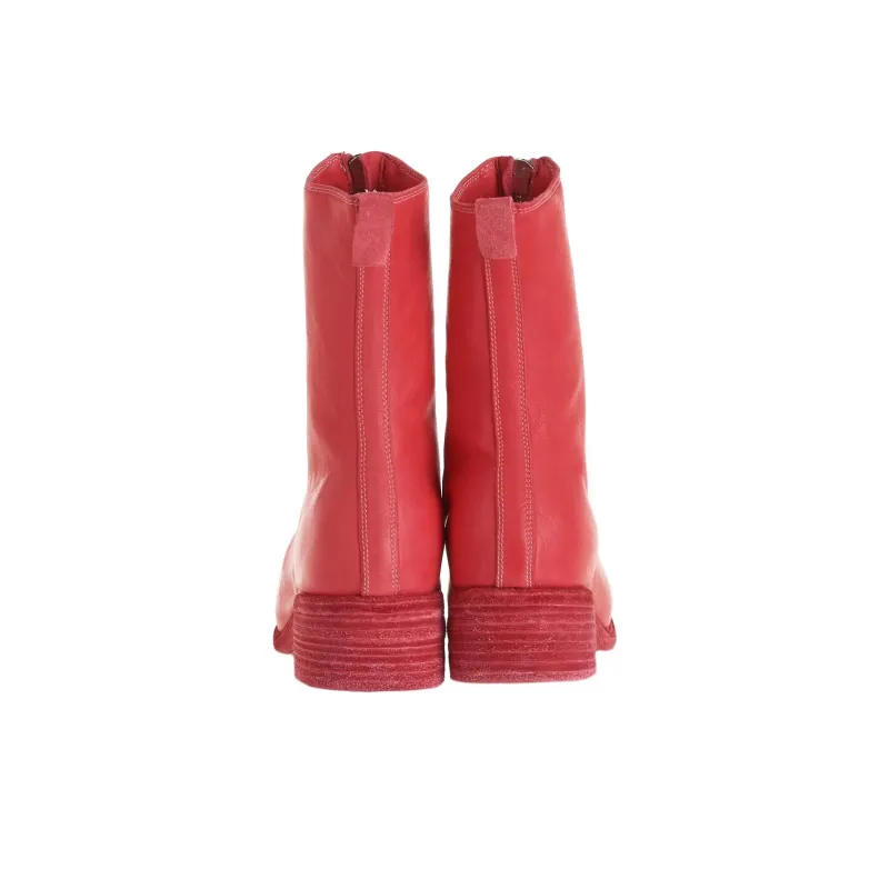 GUIDI Ankle Boots Women's Red-3