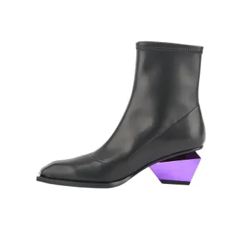 UNITED NUDE Jacky Bootie Ankle Boots 6cm Women's Black