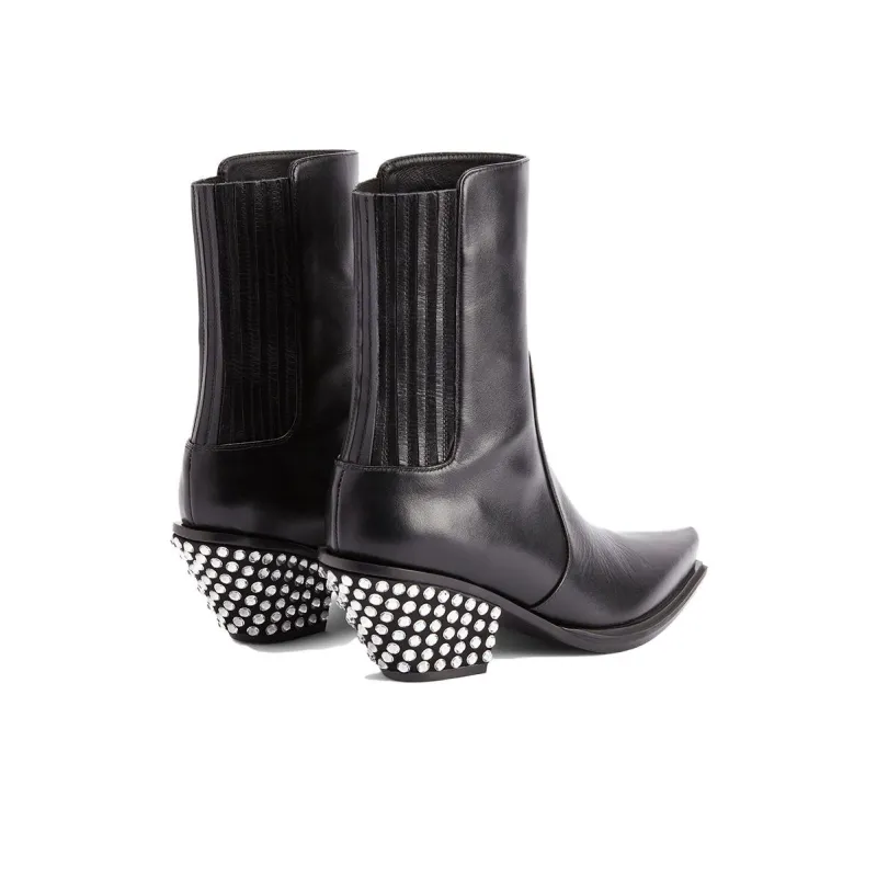 Giuseppe Zanotti Yanhira 75mm Crystal embellished Ankle Boots Women's-4