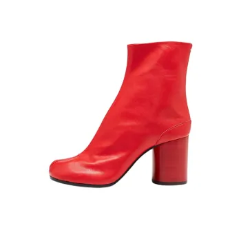 Maison Margiela Tabi Ankle Boots Women's Red