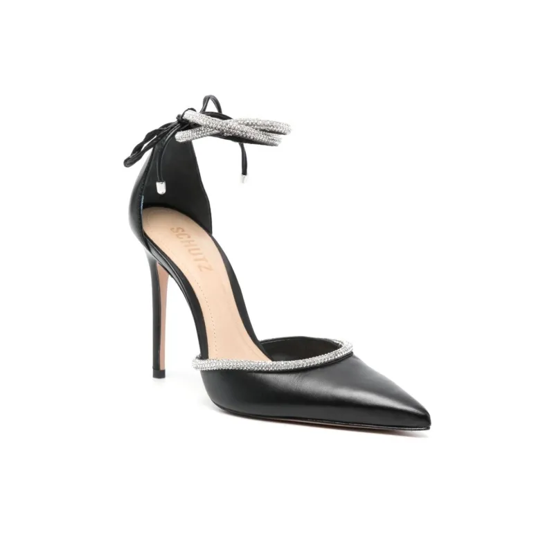 Schutz Metallic Ankle-strap Pumps-2