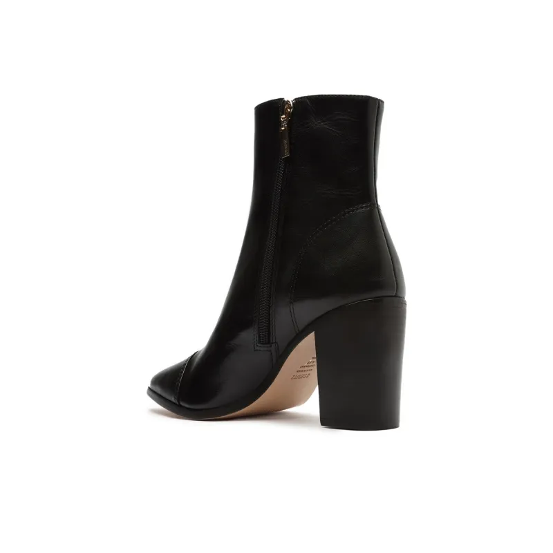 Schutz Theodora Ankle Boots 8.5cm Women's Black-3