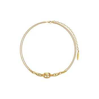 BOONEE ALUS Copper Is Karat Gold plated Necklaces Women's