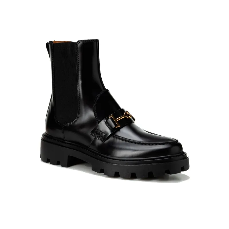 TOD'S Buckle detail Ankle Boots-2