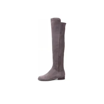 Stuart Weitzman/SW Over-the-knee Boots Women's Gray Brown