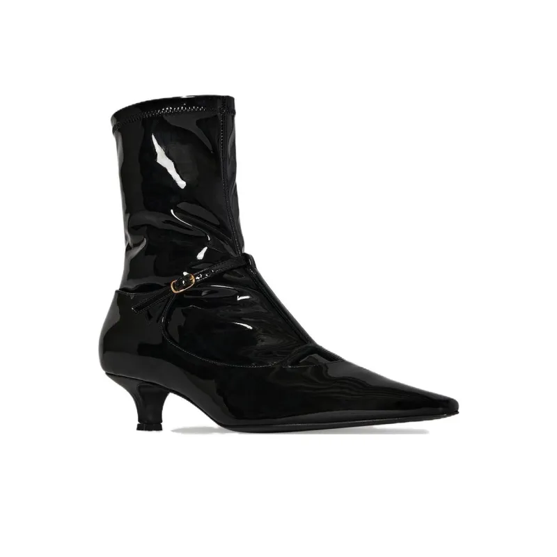 THE ROW Ankle Boots Women's Black-1