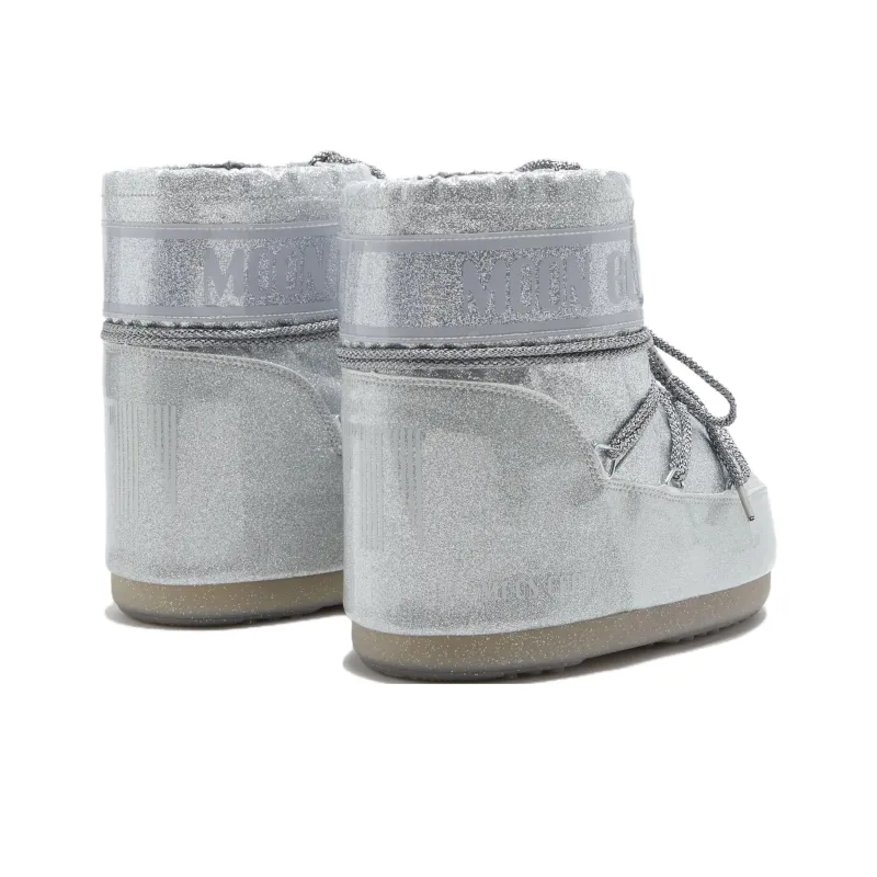 Moon Boot Icon Low Glitter Lace Up Boots-3