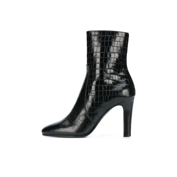 SAINT LAURENT Jane Ankle Boots 9cm Women's Black