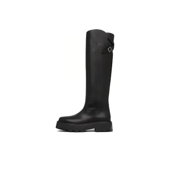 CELINE Knee high Boots Women's Black