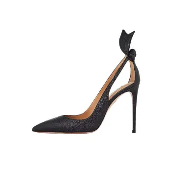 AQUAZZURA 105mm Bow Tie Pumps