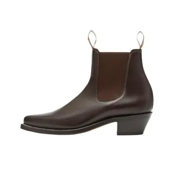 R.M.WILLIAMS Millicent Short Chelsea Boots 4.5cm Women's Brown