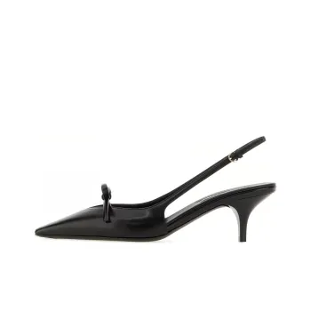 MIU MIU Slim Heel High Heels Women's Black
