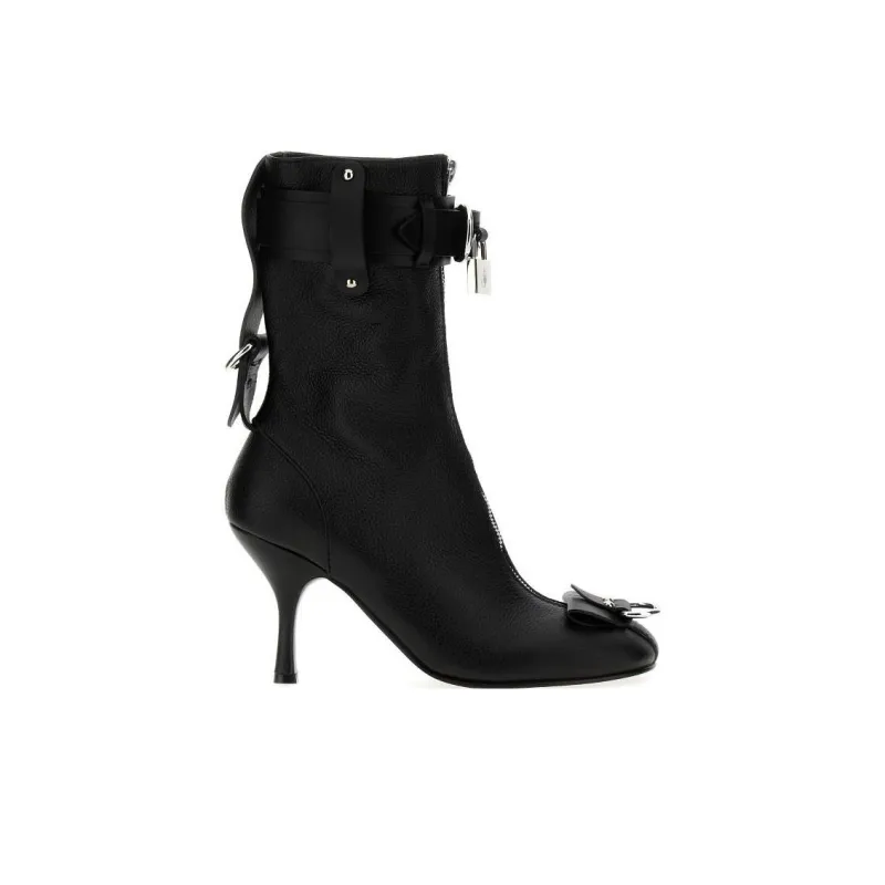 JW Anderson Padlock Ankle Boots-1