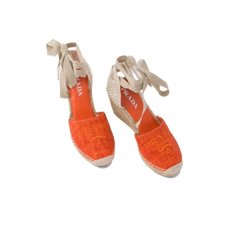 PRADA High Heels Women's Orange-3