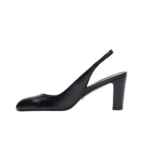 Stuart Weitzman/SW Vida Chunky Heel High Heels 7.5cm Women's Black