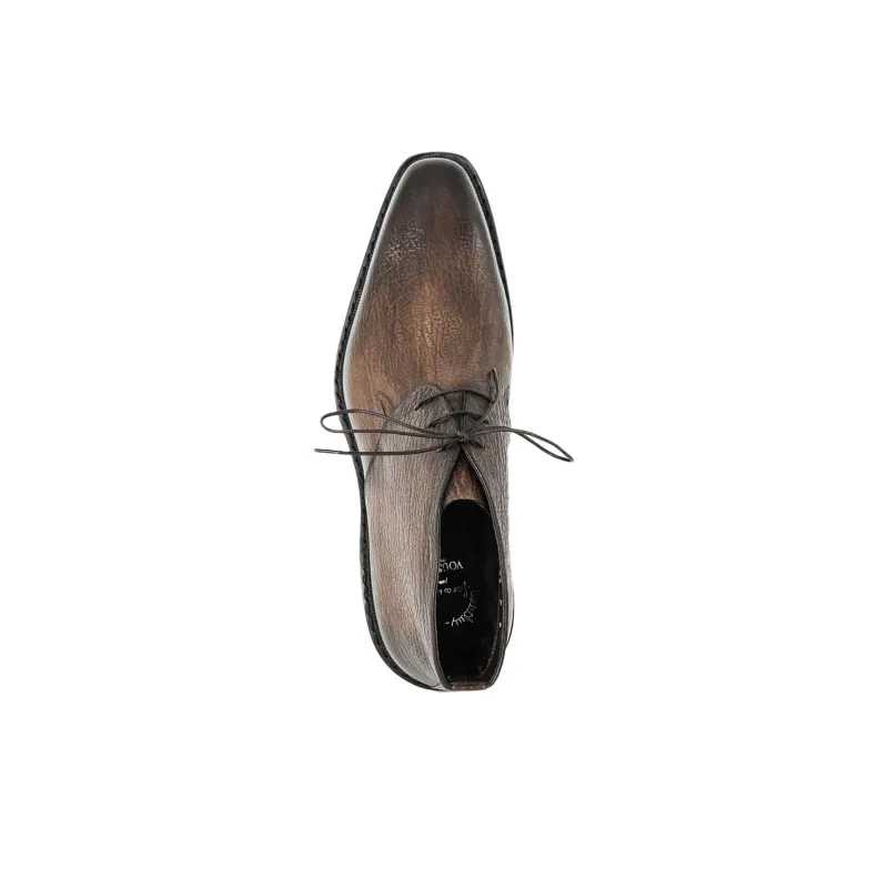 Santoni Ferro Ankle Boots Men's Brown-4