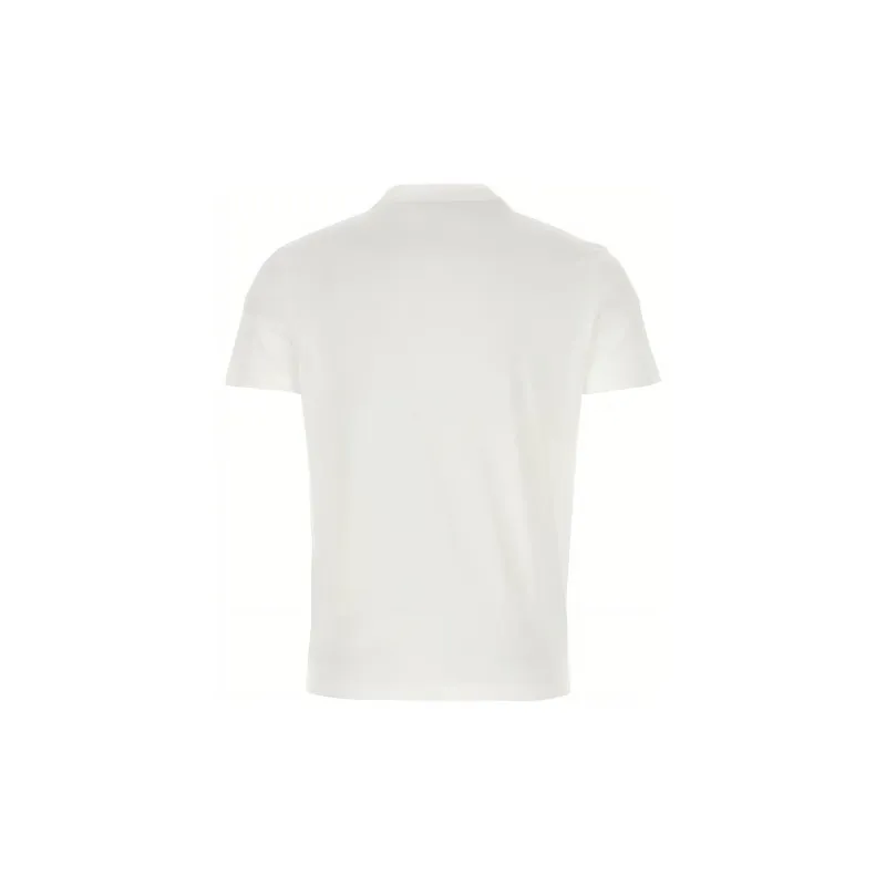 PRADA Triangle Logo Crewneck T-Shirt-1