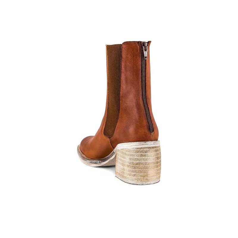 FREE PEOPLE Short Chelsea Boots 6.5cm Women's Brown-2