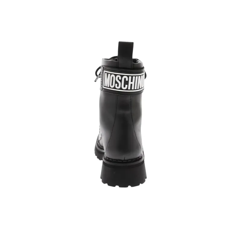 MOSCHINO Ankle Boots Men's Black-3