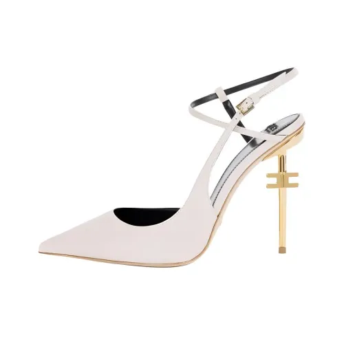 Elisabetta Franchi High Heels 10.5cm Women's Beige