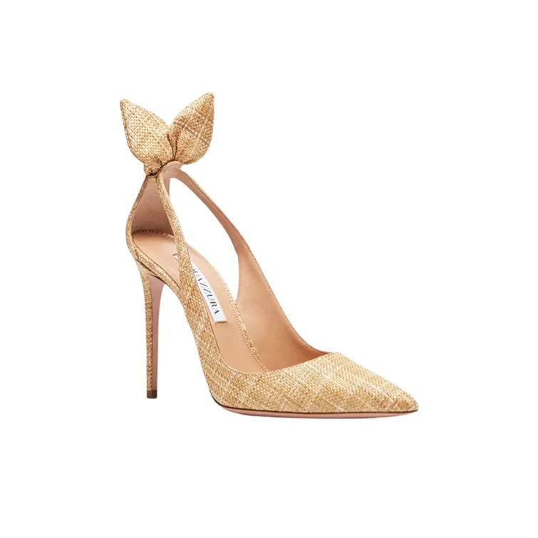 AQUAZZURA High Heels Women's Yellow-2