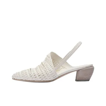 Officine Creative Sally Chunky Heel High Heels Women's White