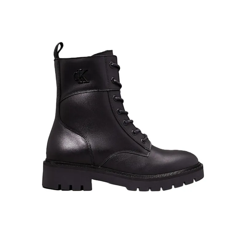 CALVIN KLEIN Ankle Boots 4cm Women's Black-1