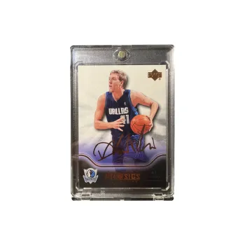 UPPER DECK Dallas Mavericks Nowitzki Driver Gold Pen Signature Basketball Card Rare Card Sports Cards 1 Pc
