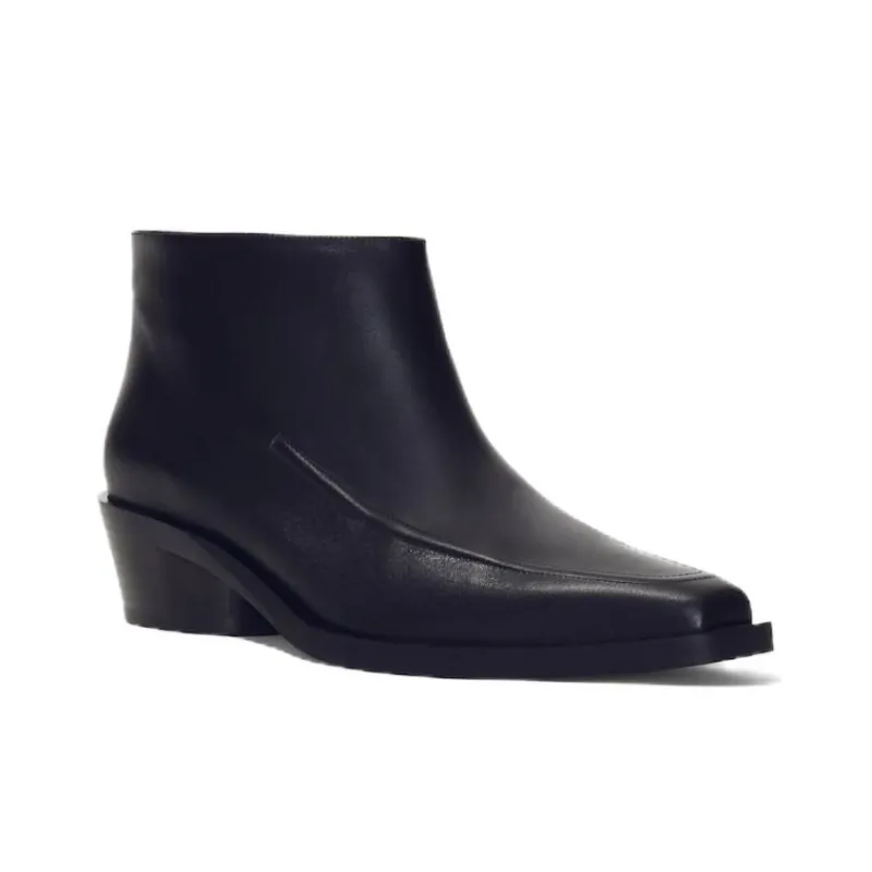 PROENZA SCHOULER Bronco Leather Ankle Boots-1