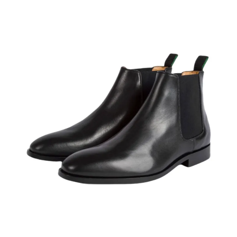 Paul Smith 'Gerald' Ankle-Length Chelsea Boots Men's Black-2