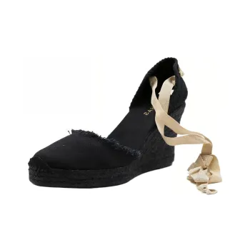 ALOHAS Wedge Heel High Heels 8cm Women's Black
