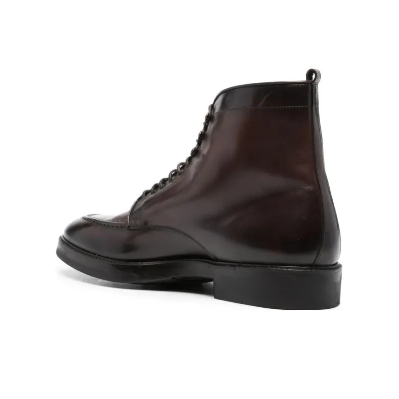 Alberto Fasciani Caleb Leather Ankle Boots-3