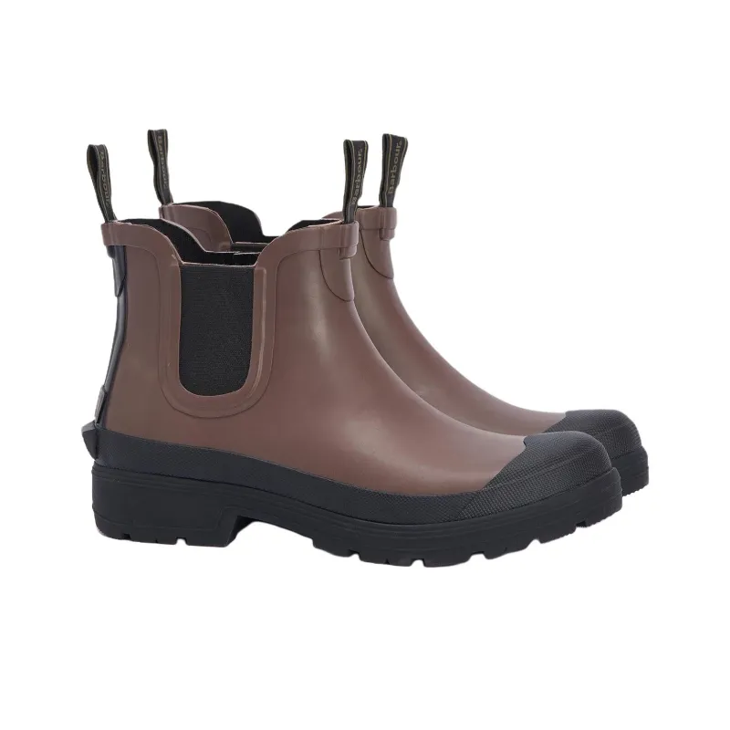 BARBOUR Ankle-Length Chelsea Boots 3.5cm Men's Brown-2