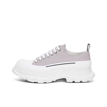 Alexander McQueen Tread Slick Canvas Sneakers 'Lilac White'