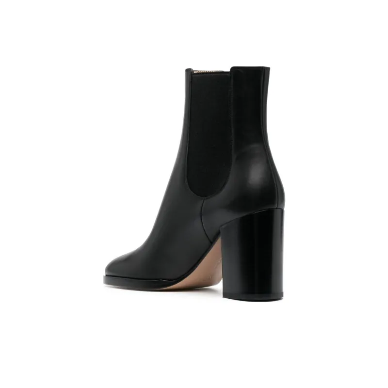 GIANVITO ROSSI 100mm Leather Boots-3